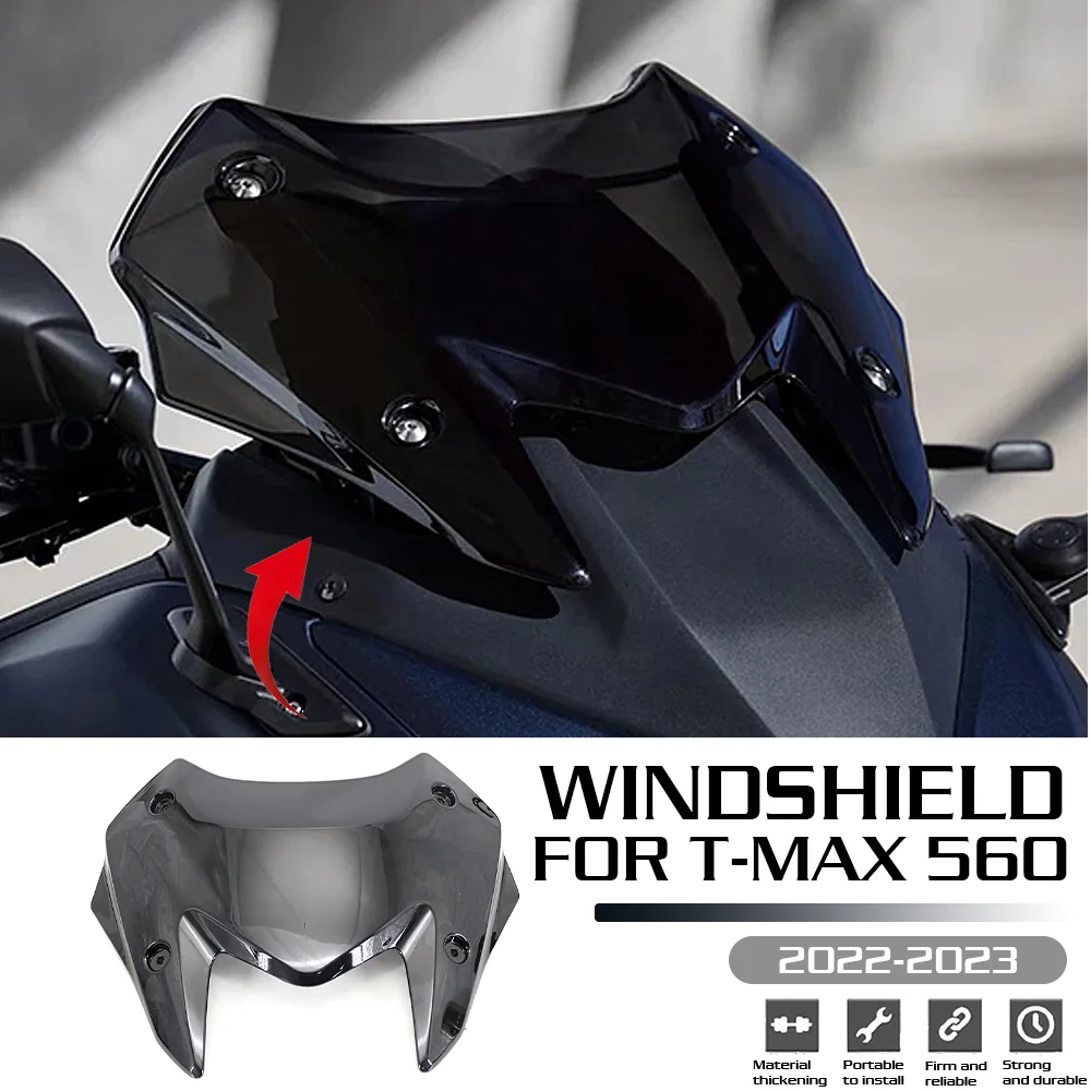 

Ветровое стекло TMAX560 2022 2023 для YAMAHA TMAX T-MAX 560 T-MAX560 T-max 560, спортивный дефлектор для мотоцикла, козырек