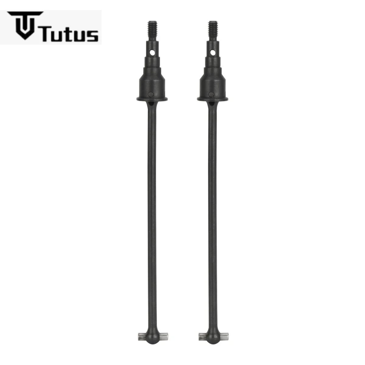 

2pcs Hard Steel Drive Shafts Front Rear CVD For 1/10 RC Crawler Car LOSI Lasernut U4 4WD Upgrades Accessories