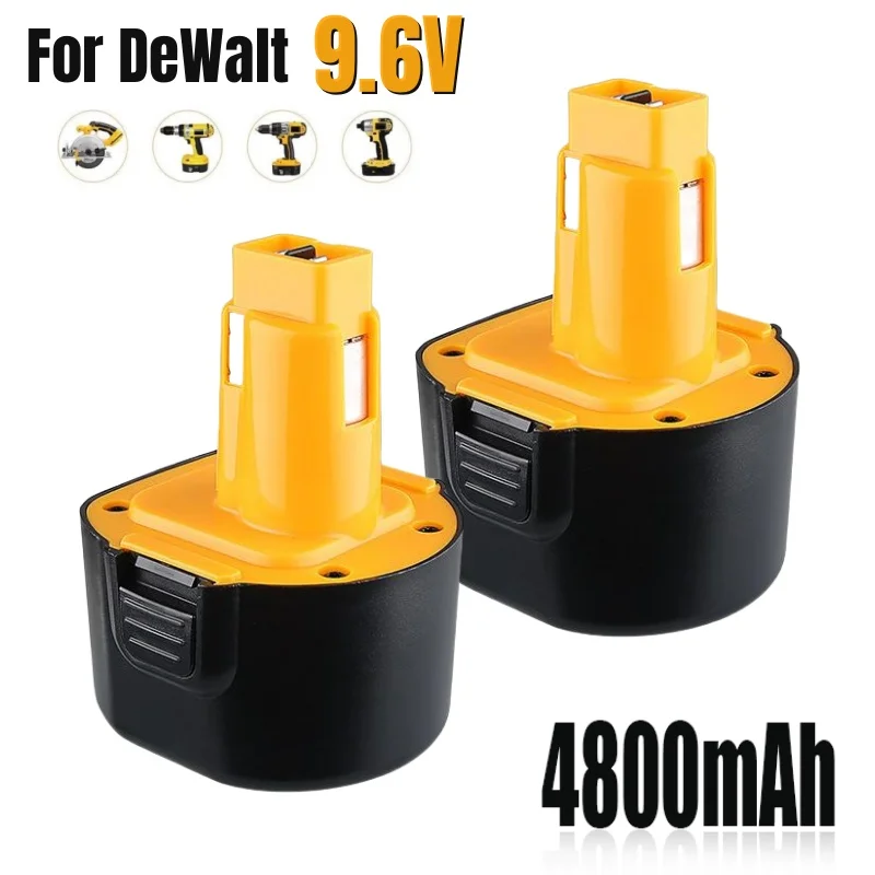 9.6V For Dewalt 4800mAh Ni-MH Battery DE9036 DE9061 DE9062 DW9060 DW9061 DW9062 EZWA29