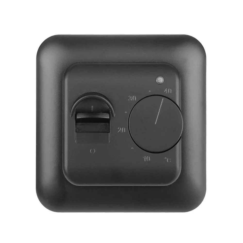 Digital Room Thermostat with Dual Sensor and Precise Temperature Adjustment for Electric Gas and Hot Water Heating
