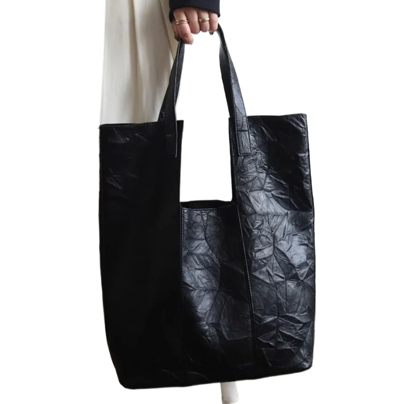 

Original Design Large-capacity Shoulder Bag Women's New Premium Portable Tote Bag Simple Commuting High Appearance Standards