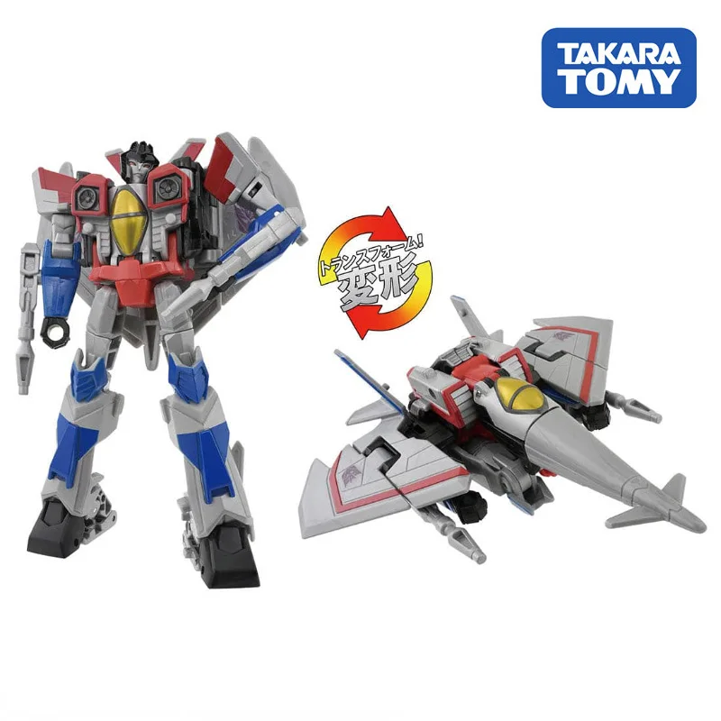 TOMY Tomica New Product Transformation Toys Earthfire ESD-08 DX Starscream KO Toy Model Action Figures Collection Gift