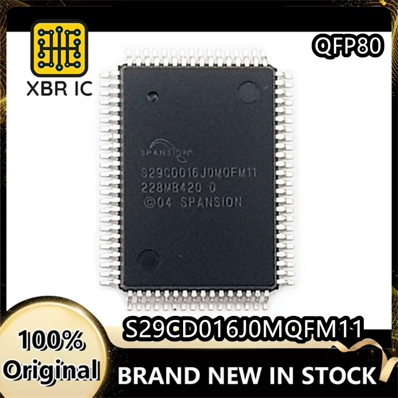 

(3/10 pieces) S29CD016J0MQFM11 QFP80 Commonly used vulnerable chips for automotive computer boards Brand new authentic spot