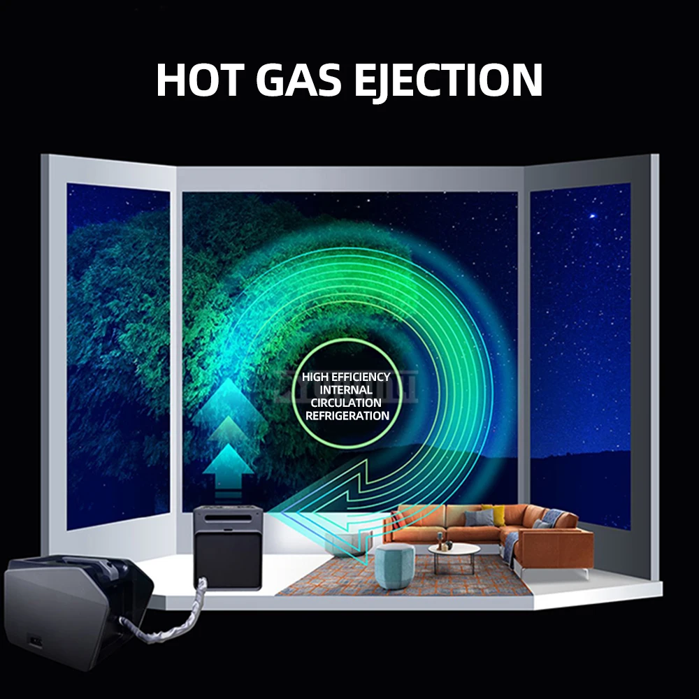 إصدار 2025 مكيف هواء متنقل محمول خارجي Aire Acondicionado Klimatyzator ضاغط Climatizator