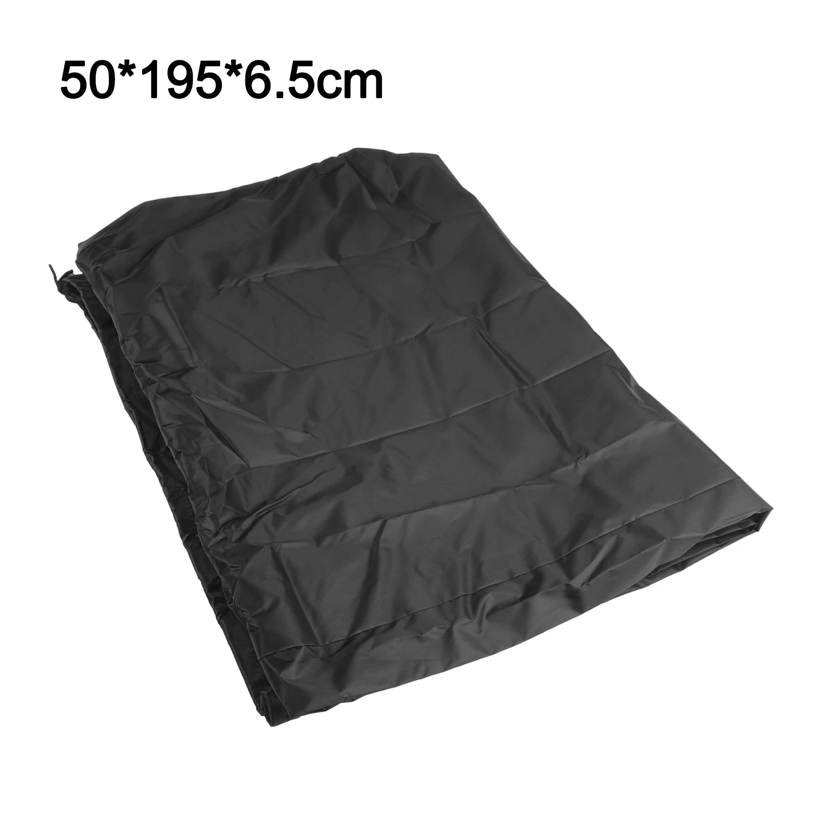 50x124cm Black Folding Ladder Cover 210D Oxford Cloth Dust Rain Sun Protection Case For Outdoor Garden Step Ladder Storage
