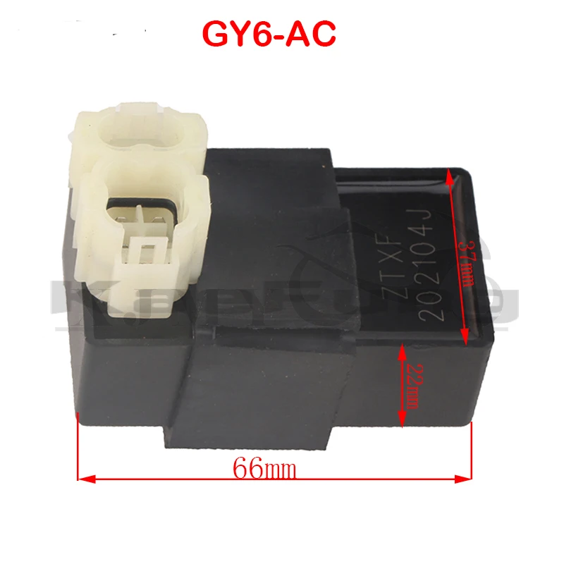 Motorcycle dirt parts 6 Pin AC DC CDI Box For Scooter GY6 150cc 125cc 80cc 60cc 50cc ATV SunL Taotao Kazuma 139QMB 152QMI 157QMJ