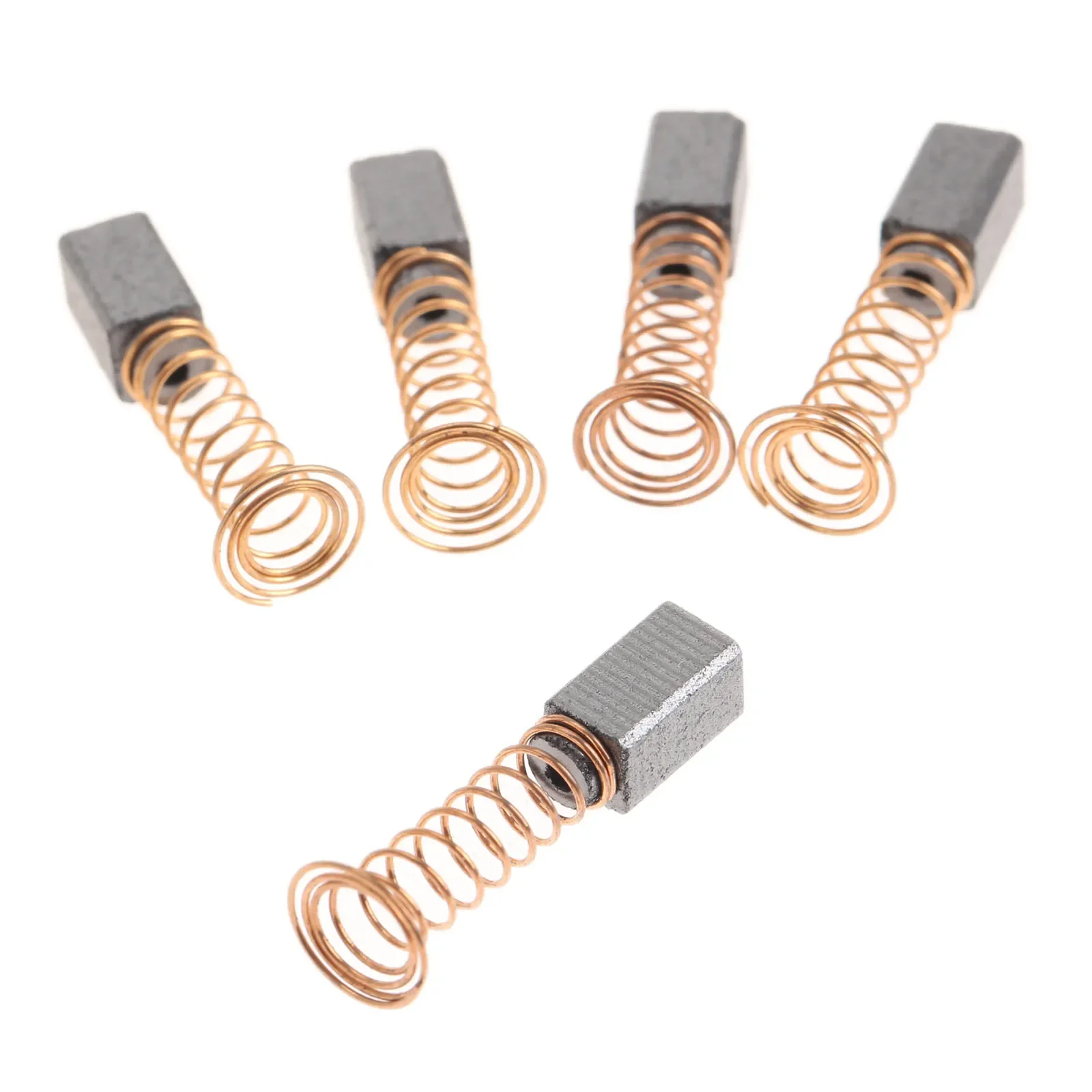 

10pcs Carbon Spring Brushes Mini Drill Accessories Dremel Rotary Tool Spare Parts for Generic Electric Motor Power Tool 5x5x8mm
