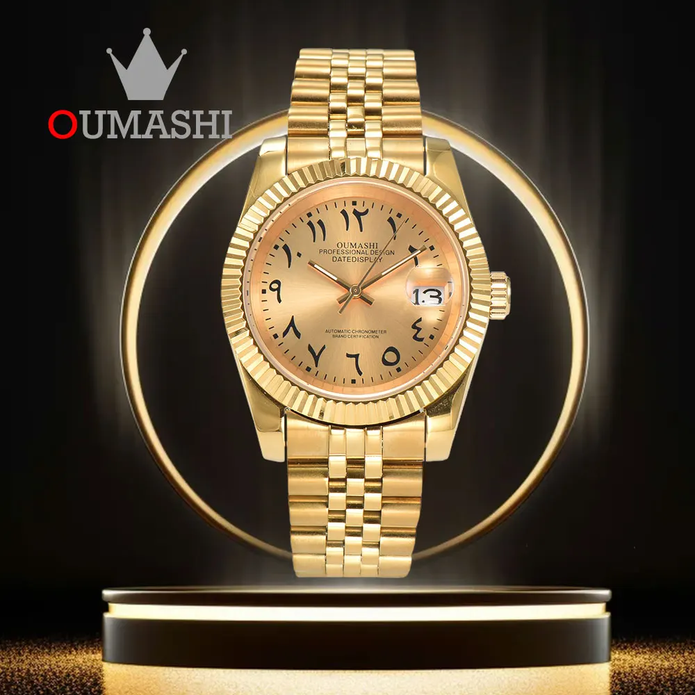 36mm/39mm watches NH35 watch Arabic numeral sapphire glass NH35 movement automatic mechanical luxury watch stainless steel case