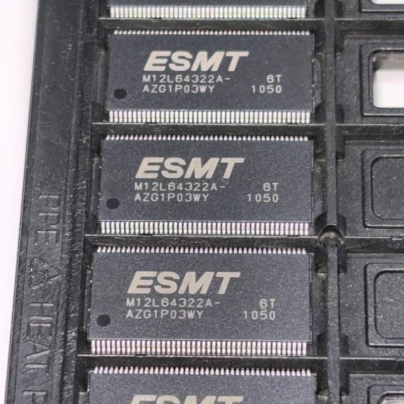 M12L64322A-6TG ESMT Synchronous DRAM Memory IC, 64Mbit (2M x 32), 166MHz Clock, 5.5ns Access Time, 3.3V, 86-Pin TSOP II,