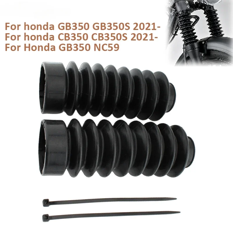 Motorcycle Rubber Fork Boots Gators Covers For honda GB350 GB350S CB350 CB350S 2021 GB350 NC59 GB CB 350 350S