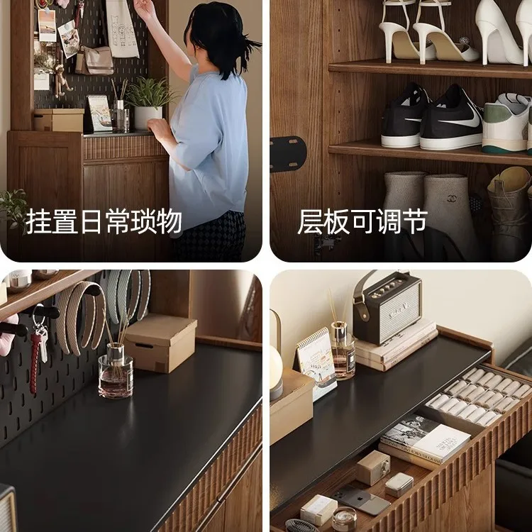 カスタマイズ可能な靴箱 家庭用玄関 室内壁掛け 玄関収納