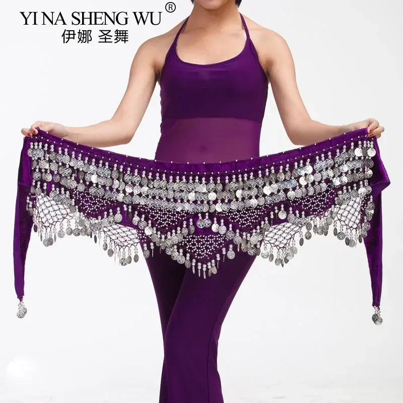 新スタイルのトップ販売ベリーダンスウエストチェーンヒップスカーフベリーダンスコインベルトダンスウエストベルトダンサーのアクセサリー