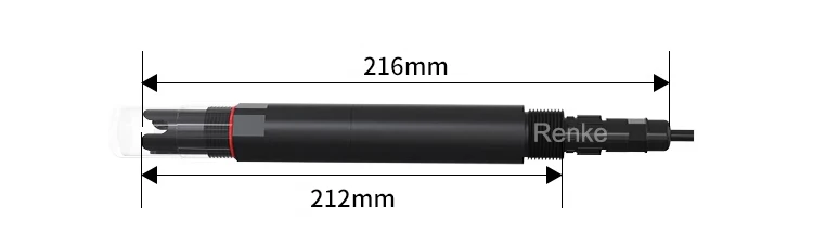 Renke Online Water Zoutgehalte TDS Sensor Vloeistof EC Elektrode RS485 Water Geleidbaarheidsmeter