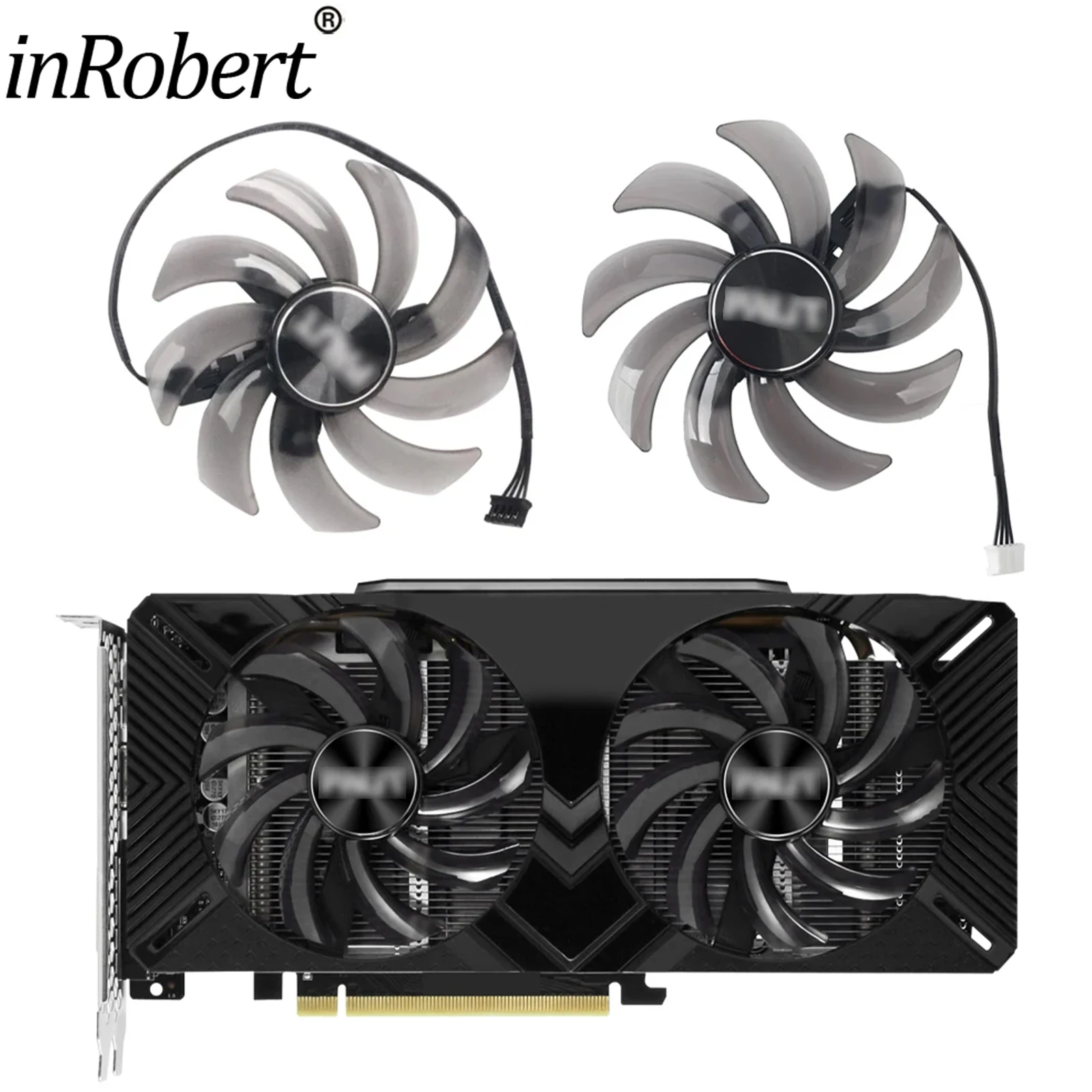 

85mm FDC10H12S9-C 12V Graphics Card Cooler Fan For Palit GTX 1660 Ti Super RTX 2060 2070 RTX2060 Dual OC Video Card Cooling