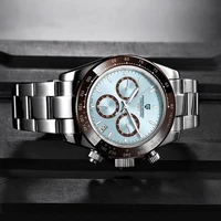 2026 New PAGANI Design Top Brand Men's Sports Quartz Watches Sapphire Stainless Steel Waterproof Chronograph Luxury Reloj Hombre photo 5