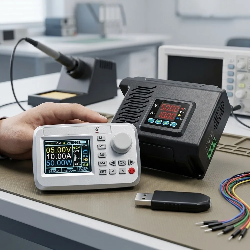DC Power Supply DPM8650 Featuring Isolated RS485 Communication Interface DPM8600-485RF for Noise-Resistant Industrial Networks