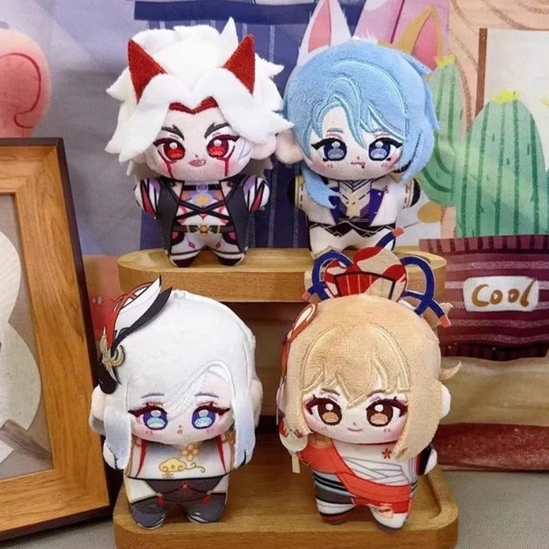 

Genshin Impact Plush Toys Kazuha Xiao Scaramouche Venti Anime Plushie Cartoon Figure Stuffed Doll Pendant Keychain Gift for Kids