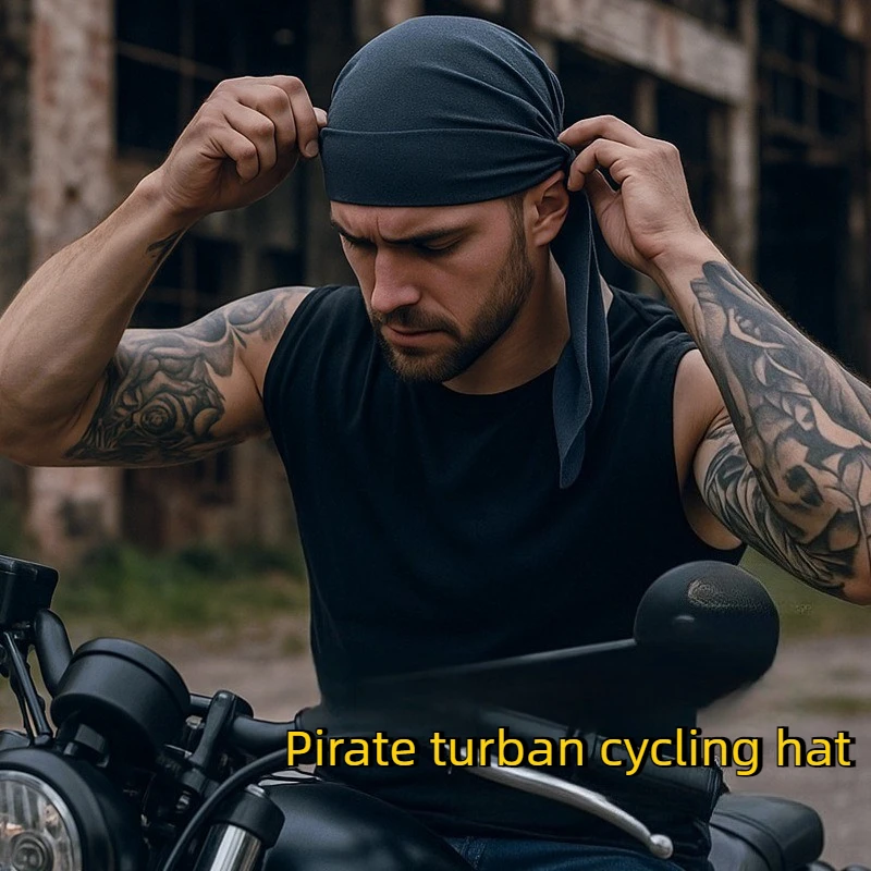 Bandana Doo Rag - Men's Quick Dry Pirate Bandana, Breathable