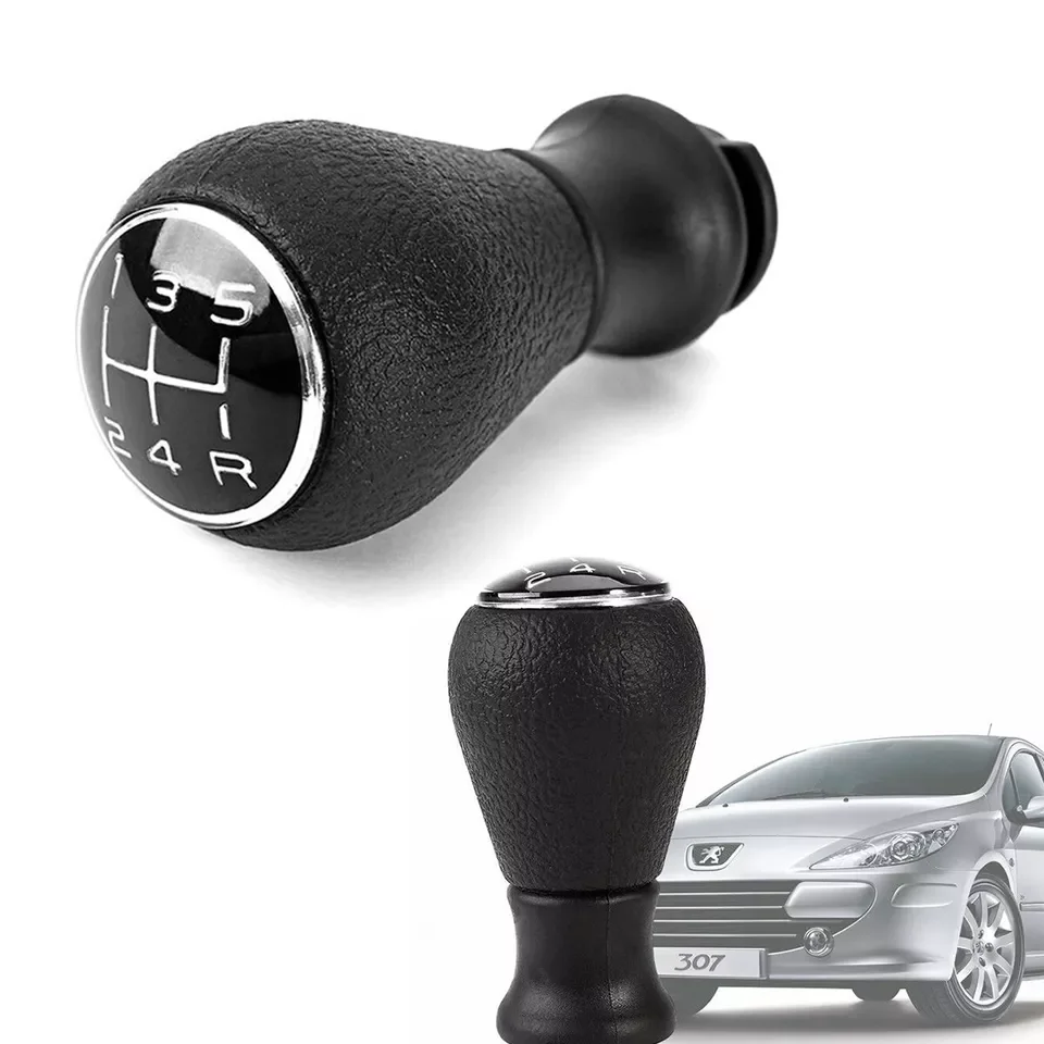 5 Speed Gear Shift Knob Car Gear Shift Knob Pen Lever Stick Adapter For Citroen Peugeot 205 206 207 307 308 Car Accessories