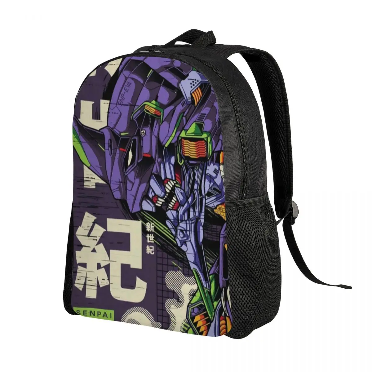 Zaino da viaggio personalizzato Manga Evangeliones Uomo Donna Scuola Computer Bookbag Borse per studenti universitari