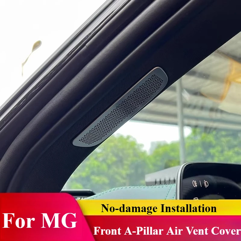 

For MG 7 Front Column Upwind Mask A Pillar Trim Plate Protective Cover Stainless Steel Car Interior Modification Patch Supplies