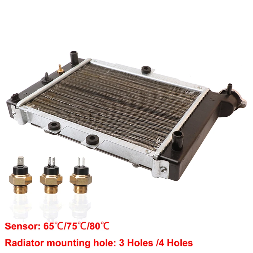

Motorcycle Radiator Oil Cooler M16*1.5 Sensor for 200cc 250cc 300cc 400cc Cooling Systems ATV Dirt Bike Quad Buggy Parts