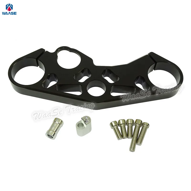 waase For Suzuki GSXR1000 GSX-R1000 2009 2010 2011 2012 2013 2014 2015 2016 Front Fork Lowering Triple Tree Upper Top Clamp Yoke