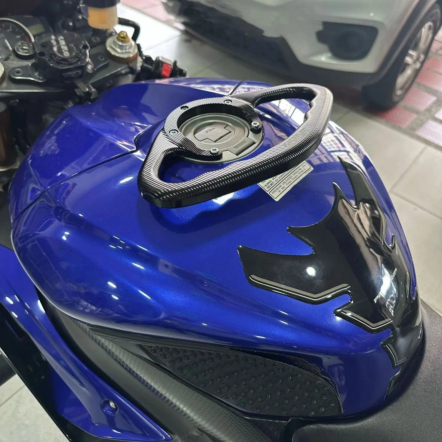 Untuk SUZUKI SV1000 SV 1000 S SV 1000 S SV1000 aksesori motor CNC pegangan penumpang bilah pegangan