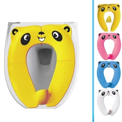 Portable Children's Potty Seat Pad Baby Folding Toilet Training Seat Cover Toddler Splash-proof Toilet Adapter Baby Toilet Pad