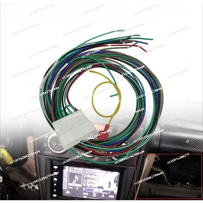 Suitable for  IS300 2001-2005 Radio Harness Amplifier Bypass  Stereo Plug