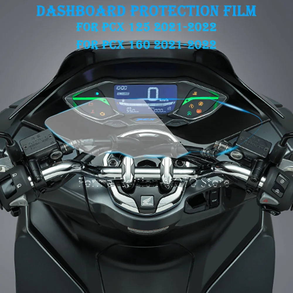 

Motorcycle Instrument Cluster Scratch Protection Film Dashboard Screen Protector For Honda PCX160 PCX125 2021 2022 PCX 160 125