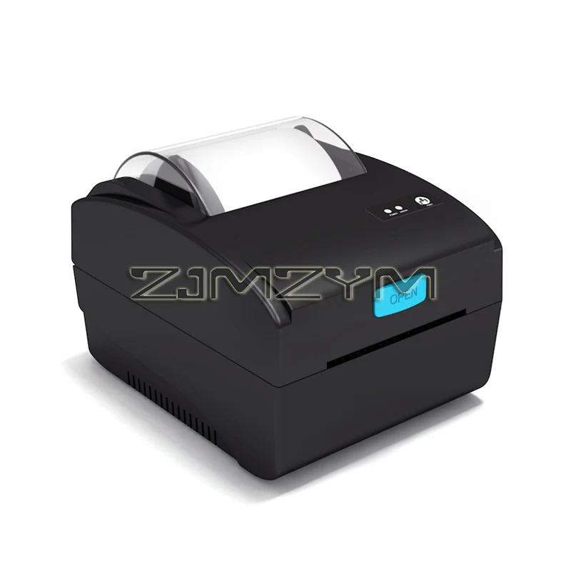 80mm Thermal Label Printer Bar QR Code Sticker Machine USB Bluetooth Printing Express Delivery Labels Maker