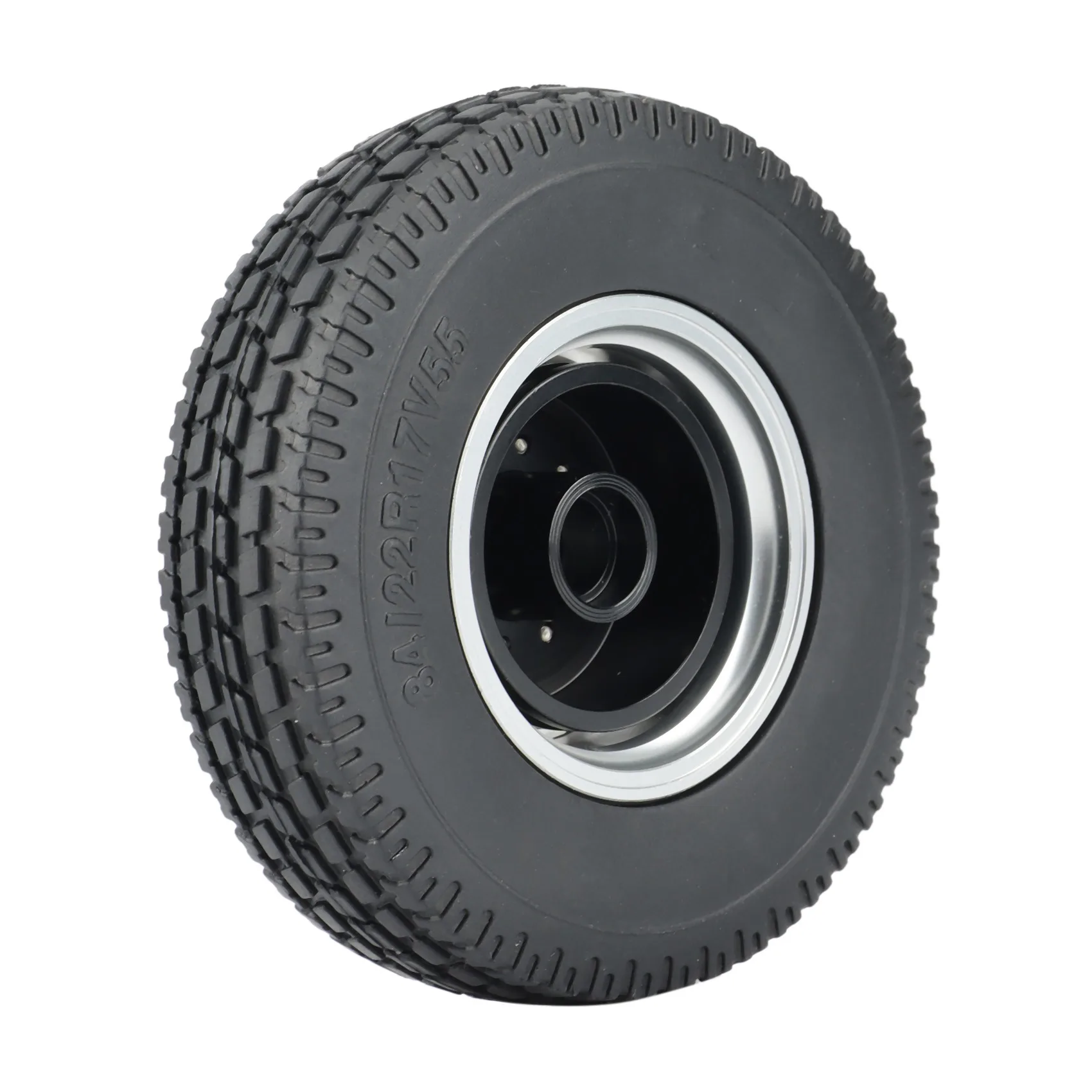 6 sztuk Tamiya Wheel Tire kompletny zestaw metalowy przód i tylna piasta koła do 1/14 RC Trailer ciągnik siodłowy części do ulepszenia samochodów