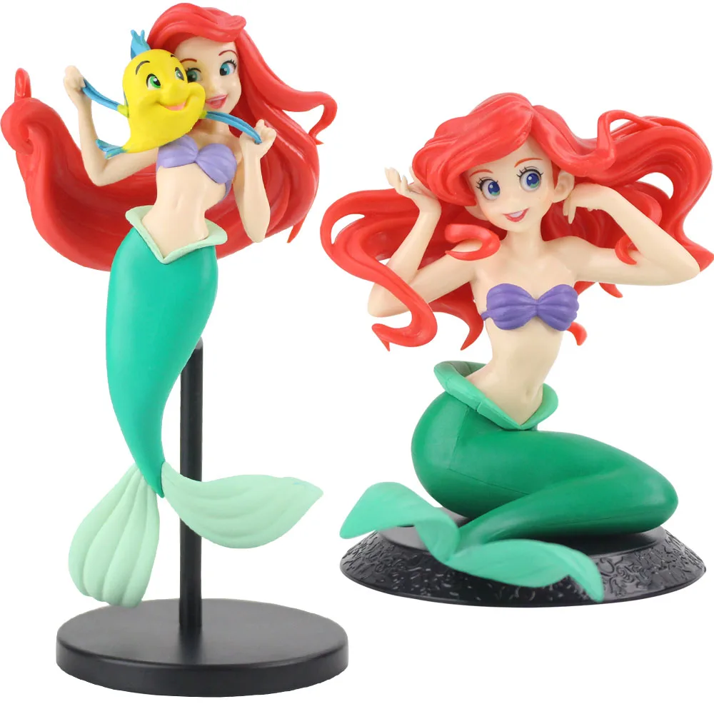 Figura Coleccionable de PVC de la Princesa Sirena Q Posket, 5 Estilos Diferentes, Modelo Premium, Juguete para Niñas