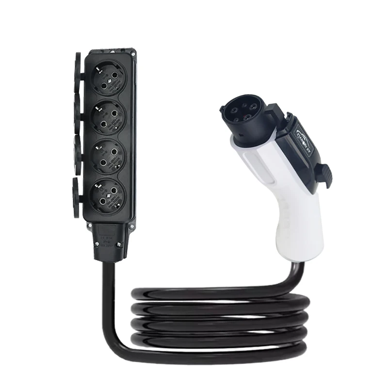 كابل تفريغ EV لمحطة الطاقة الخارجية Type1 16A V2L قابس جانبي للسيارة مع مقبس الاتحاد الأوروبي (يجب أن يدعم السيارة V2L) #4