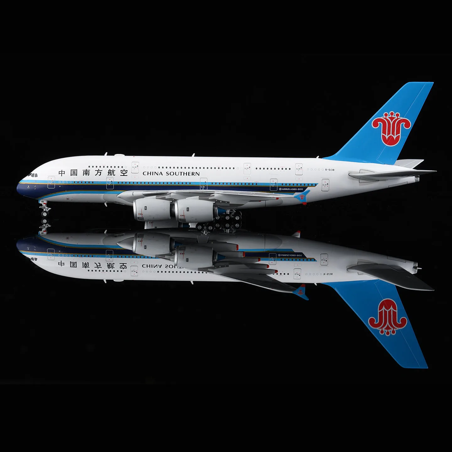 

A581503 Alloy Collectible Plane Gift HX Models 1:400 CHINA SOUTHERN Airlines Airbus A380 Diecast Aircraft Jet Model B-6138
