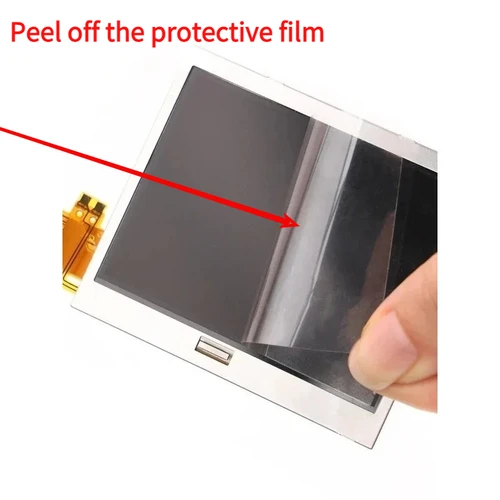 Imagen 2 del producto Pantalla táctil LCD superior inferior de repuesto para accesorios de juego Nintendo DS Lite NDSL, 1 Uds.