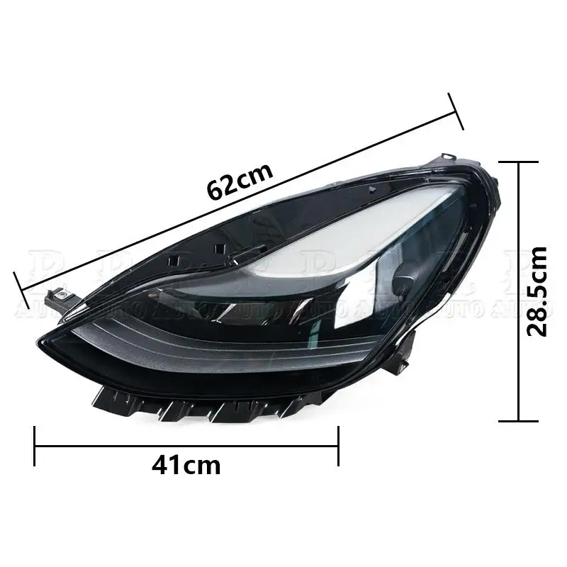 For Tesla Model 3 Model Y 2021 2022 2023 Car Headlight Assembly Front Bumper Headlamp Head Lamp Fog Light 151495200C 151495300C
