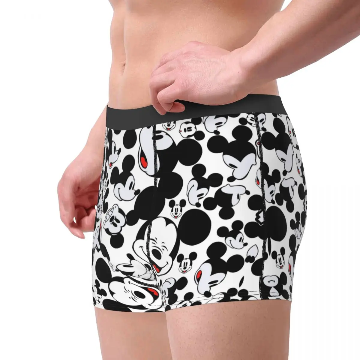 Novità personalizzata boxer topolino pantaloncini mutandine mutande maschili slip elasticizzati intimo