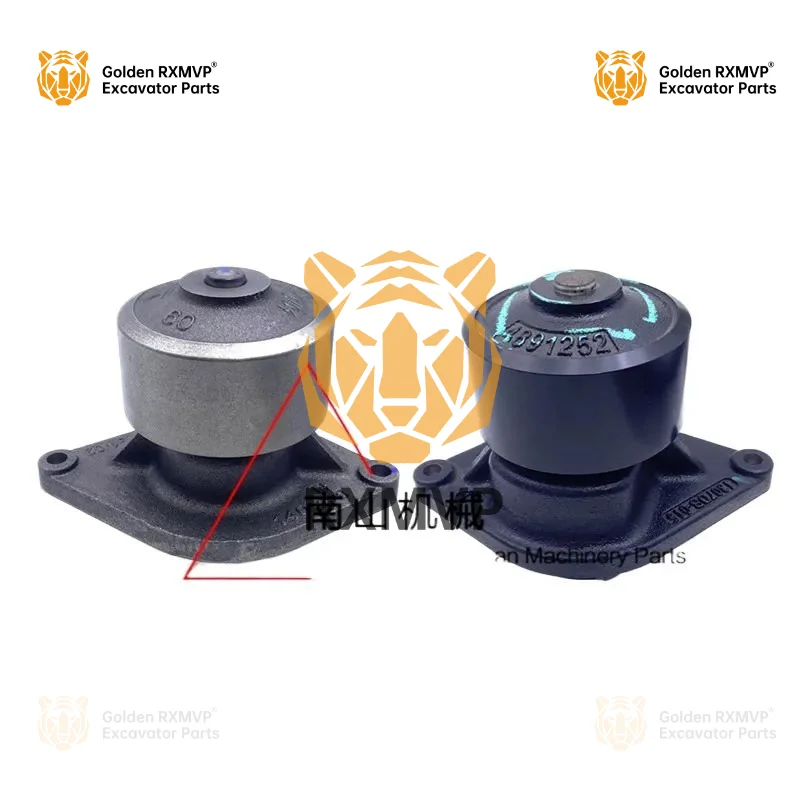 For Komatsu PC200/210/220/240-8 water pump Cummins 6D107 engine water pump excavator accessories