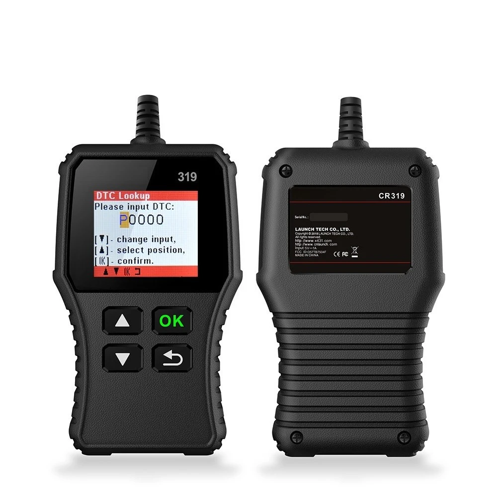Creader CR319 OBD II CR3001 code reading card overseas English version