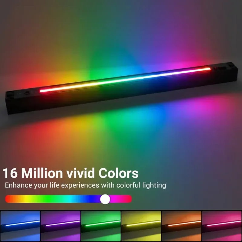 2026 New, High Quality Modern Intelligent RGB LED Linear Light Dimmable Up Down Lighting Fast Connection APP Control for