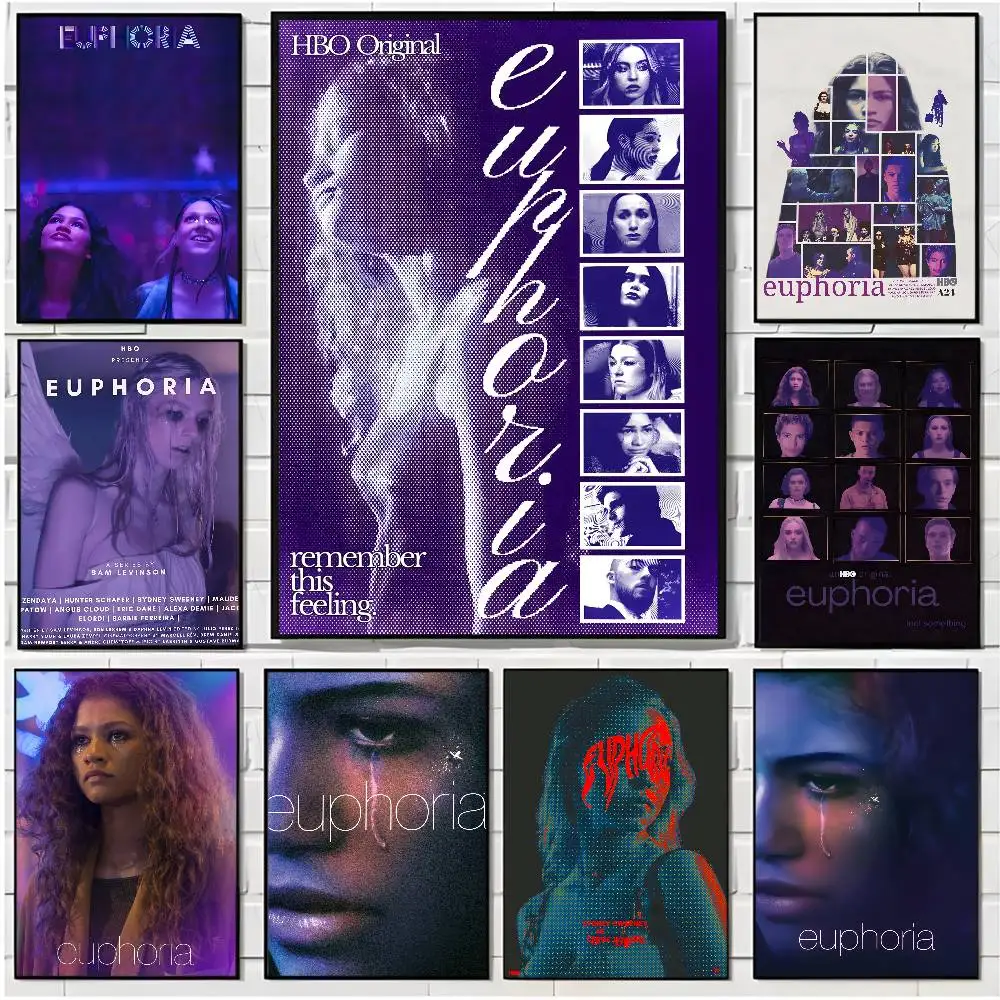 

E-EupHOria TV Show Poster HD art poster for home living room bar office decoration sticky, waterproof