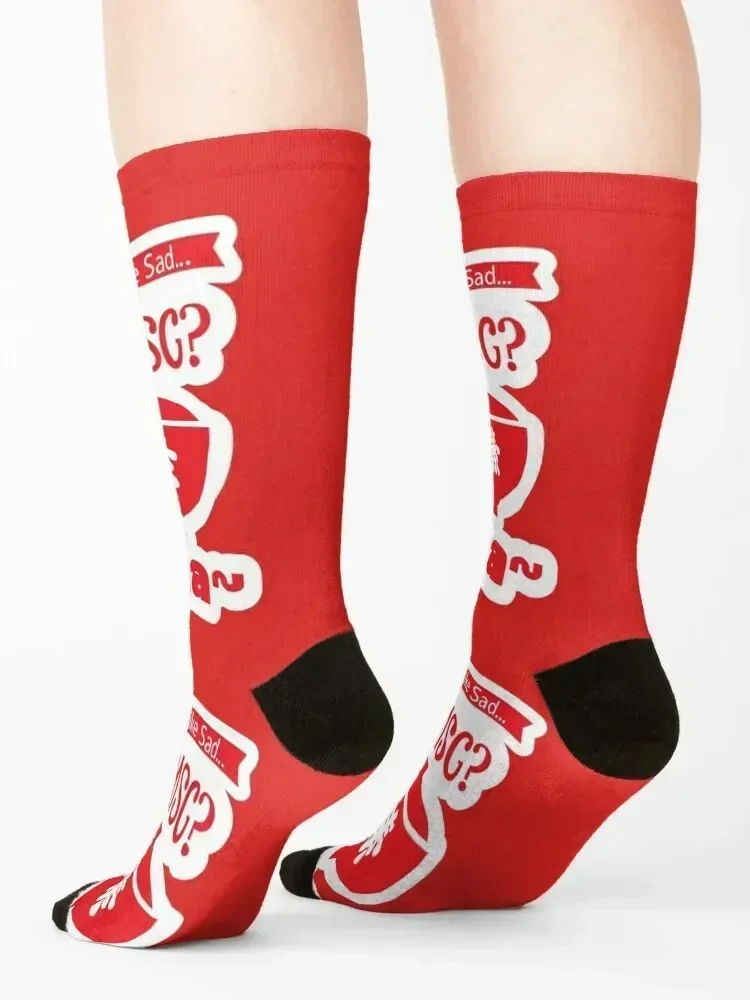 El tío Roger te le solicite, ¿Por qué no MSG? Haiyaa... Calcetines regalo de Navidad hip hop Calcetines de hombre Mujer