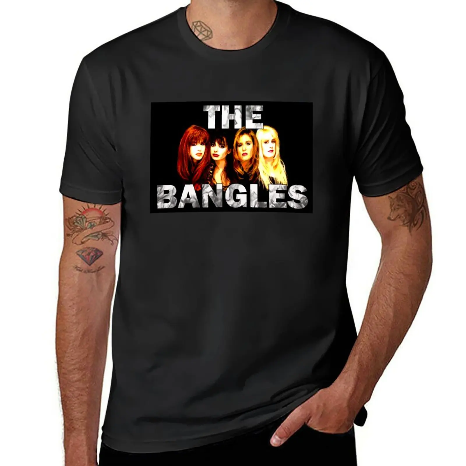 The Bangles T-Shirt anime quick drying for a boy t shirt men