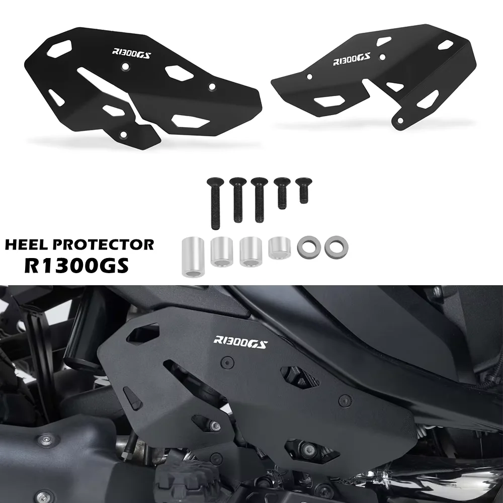 R1300GS Rear Guard Heel Protector For BMW R1300 GS R 1300 GS 1300 2023 2024 Side Protection Panel Kickstand Switch Guard Cover