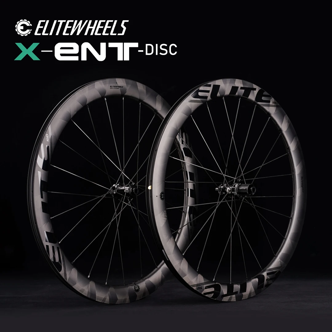 ELITEWHEELS enti X tkát uhlík dvojkolí trasa disk brzda kol bezdušové kompatibilní cyklistika ráfky pivot zamknout anebo 6 šroub zamknout náboje