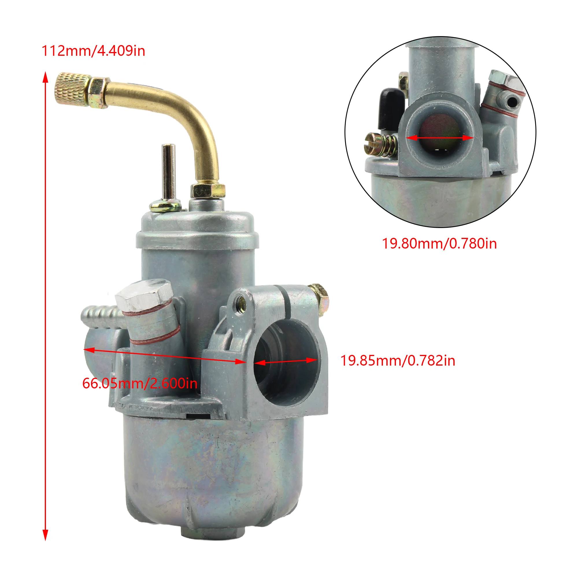 ل Puch ماكسي بنج دراجة نارية المكربن 12 مللي متر 15 مللي متر أجزاء المكربن 50cc موتوكروس صغيرة Pitbike سكوتر الدراجة اكسسوارات