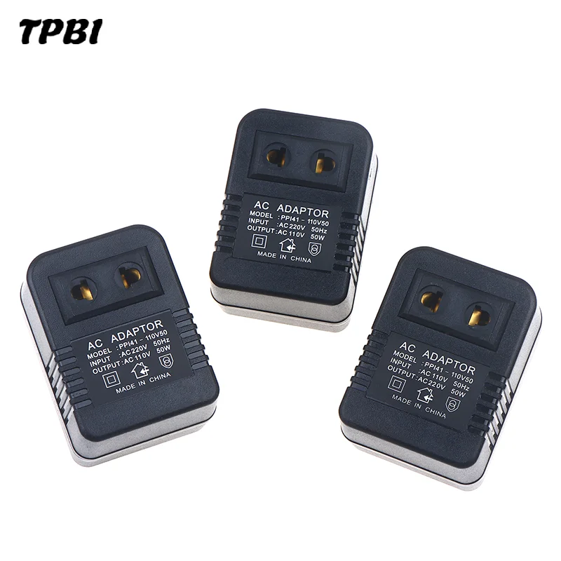US Plug 50W Bidirectional Voltage Converter 220V To 110V For Oxygen Concentrator Monitor Placa De Vídeo Home Use