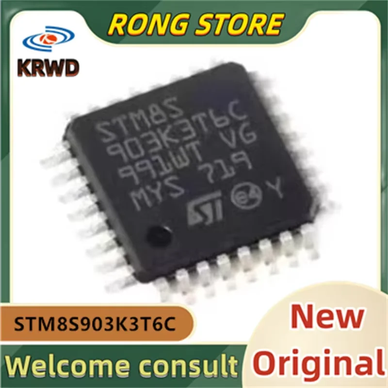 (10PCS/50PCS) STM8S903K3T6CTR  STM8S903K3T6C  STM8S903  LQFP-32(7x7) New and Original Chip IC